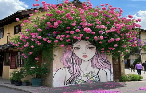 普安怎么设计网红打卡墙绘