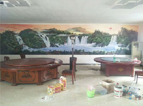 普安墙绘-写实风景