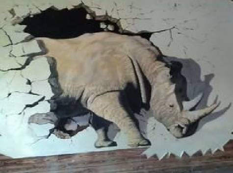 普安在墙绘中，如何绘制3D效果？