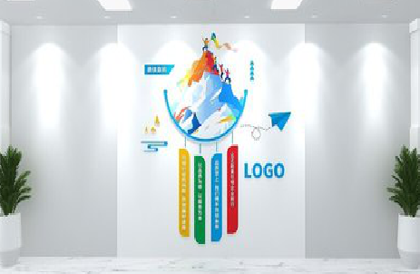 普安公司企业形象墙的工艺材料有哪些？